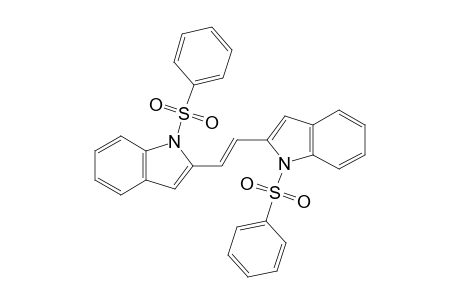 1,2-bis[1'-(Benzenesulfonyl)indol-2'-yl]-ethene