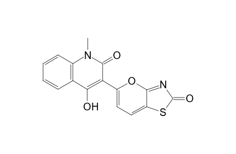 4-Hydroxy-1-methyl-3-(2-oxo-2H-pyrano[2,3-d]thiazol-5-yl)-2(1H)-quinolinone
