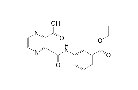 2-pyrazinecarboxylic acid, 3-[[[3-(ethoxycarbonyl)phenyl]amino]carbonyl]-
