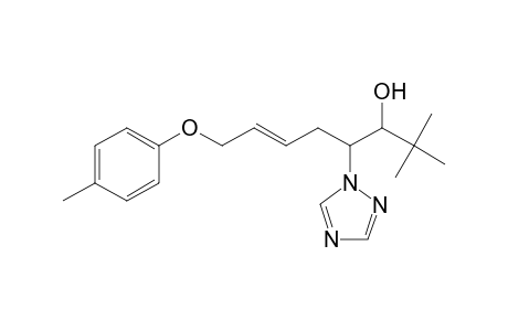 2,2-Dimethyl-4-(1,2,4-triazolyl)-8-(4-tolyloxy)-trans-6-octen-3-ol (diast. A)