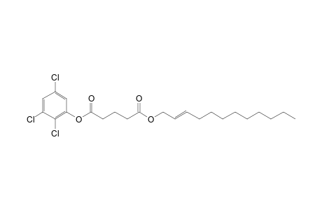 Glutaric acid, dodec-2-en-1-yl 2,3,5-trichlorophenyl ester