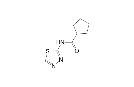 N-(1,3,4-thiadiazol-2-yl)cyclopentanecarboxamide
