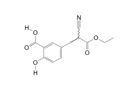 3-CARBOXY-alpha-CYANO-4-HYDROXYCINNAMIC ACID, ETHYL ESTER