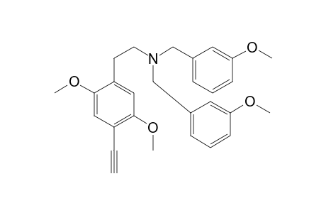 2C-YN N,N-bis(3-methoxybenzyl)