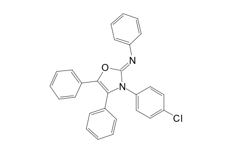 3-(4-Chlorophenyl)-4,5-diphenyl-2-phenyliminooxazoline