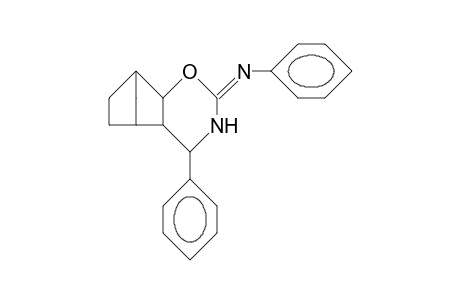 5,8-Methano-R-4-phenyl-2-phenylimino-C-4a,C-5,6,7,C-8,C-8a-hexahydro-4H-1,3-benzoxazine