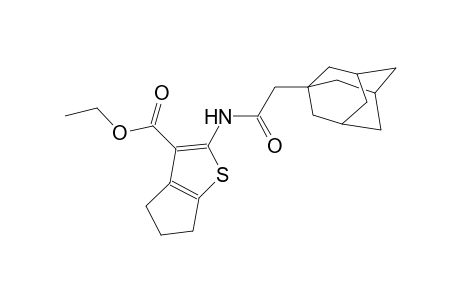 ethyl 2-[(1-adamantylacetyl)amino]-5,6-dihydro-4H-cyclopenta[b]thiophene-3-carboxylate