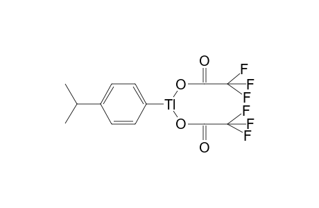 TL(C6H4PRI-4)(O2CCF3)2