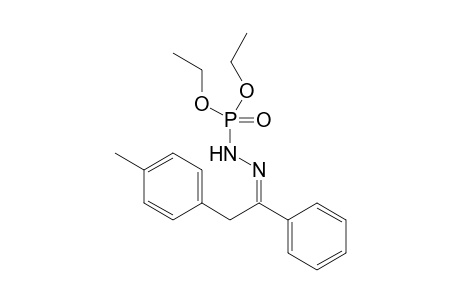 Diethyl (2-(1-phenyl-2-(p-tolyl)ethylidene)hydrazinyl)phosphonate