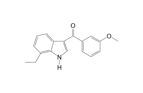1-(7-Ethylindol-3-yl)-1-(3-methoxyphenyl)methanone