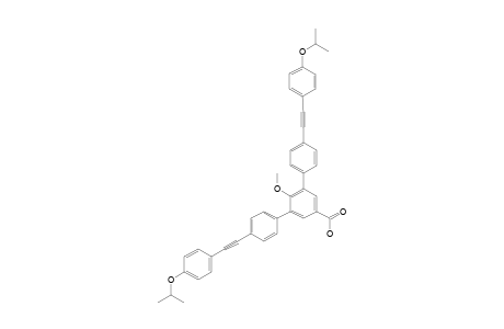 3,5-DI-[4-(4-ISOPROPOXYPHENYLETHYNYL)-PHENYL]-4-METHOXYBENZOIC-ACID