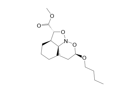 METHYL-(2R*,2AR*,6AR*)-9-BUTOXYOCTAHYDRO-1,10-DIOXA-10A-AZACYCLOHEX-[C]-INDENE-2-CARBOXYLATE