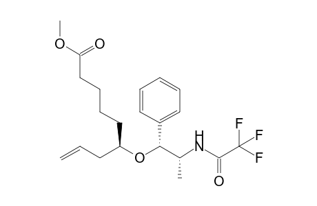 (R)-6-[(1R,2R)-1-Phenyl-2-(2,2,2-trifluoro-acetylamino)-propoxy]-non-8-enoic acid methyl ester