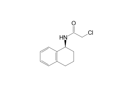 2-Chloranyl-N-[(1S)-1,2,3,4-tetrahydronaphthalen-1-yl]ethanamide