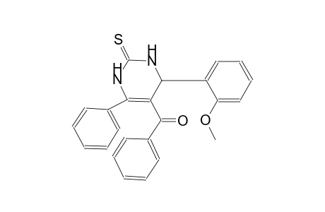 [4-(2-methoxyphenyl)-6-phenyl-2-thioxo-1,2,3,4-tetrahydro-5-pyrimidinyl](phenyl)methanone