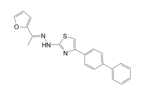(E)-4-(Biphenyl-4-yl)-[2-[2-(1-furan-2-yl)ethylidene]-hydrazineyl]thiazole