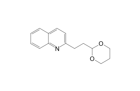 2-(2-(1,3-Dioxan-2-yl)ethyl)quinoline