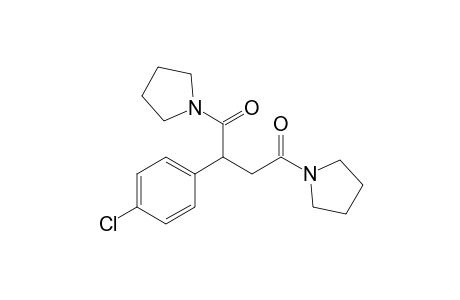 2-(4-Chloro-phenyl)-1,4-dipyrrolidin-1-yl-butane-1,4-dione