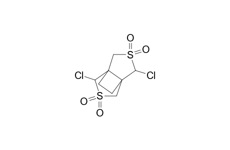 (E,E)-2,6-DICHLOR-3,7-DITHIA-[3.3.2]-PROPELLAN-3,3,7,7-TETROXIDE