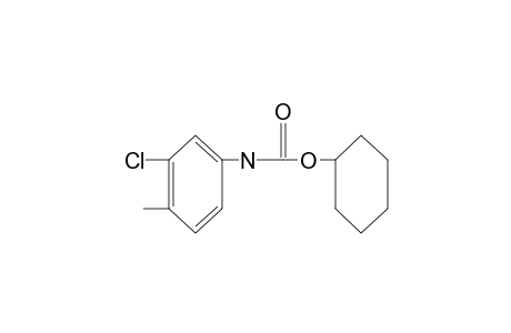 3-chloro-4-methylcarbanilic acid, cyclohexyl ester