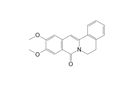 10,11-dimethoxy-5,6-dihydroisoquinolino[2,1-b]isoquinolin-8-one