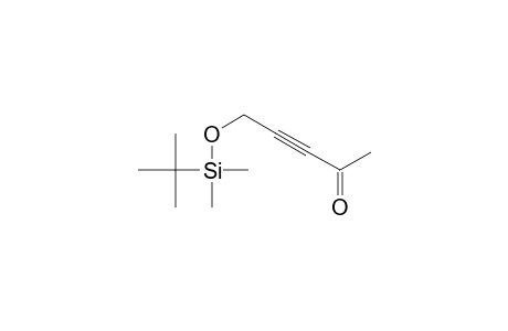 5-[(tert-Butyldimethylsilyl)oxy]-3-pentyn-2-one
