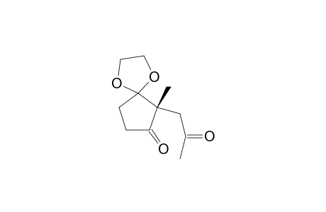 2-Methyl-2-(2-oxopropynyl)-3,3-ethylenedioxy-1-cyclopentanone
