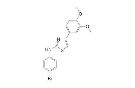 N-(4-bromophenyl)-4-(3,4-dimethoxyphenyl)-1,3-thiazol-2-amine