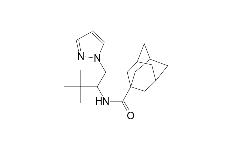 N-[2,2-dimethyl-1-(1H-pyrazol-1-ylmethyl)propyl]-1-adamantanecarboxamide