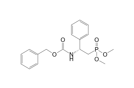 (phenylmethyl) N-[(1R)-2-dimethoxyphosphoryl-1-phenyl-ethyl]carbamate