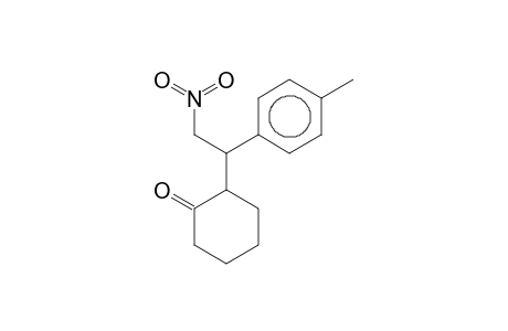2-(2-Nitro-1-p-tolyl-ethyl)-cyclohexanone