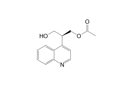 (S)-3-(Acetoxy)-2-(2-quinolyl)propan-1-ol