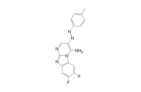 7,8-Difluoro-3-(p-tolyldiazenyl)benzo[4,5]imidazo[1,2-a]pyrimidin-4-amine