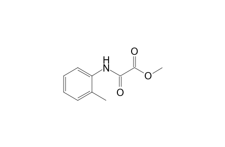 Methyl N-(2-methylphenyl)oxamate