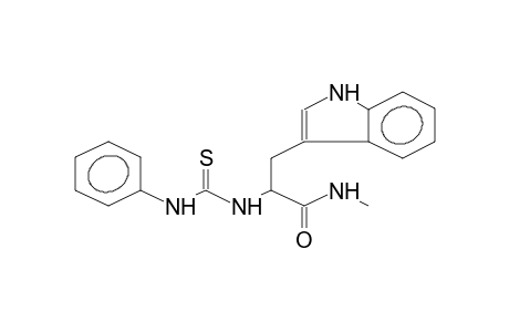 N(ALPHA)-PHENYLTHIOCARBAMOYL-N-METHYLTRYPTOPHANAMIDE