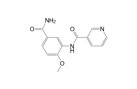 N-[5-(aminocarbonyl)-2-methoxyphenyl]nicotinamide