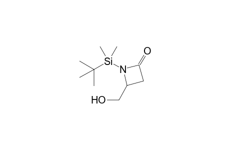 1-[tert-butyl(dimethyl)silyl]-4-(hydroxymethyl)-2-azetidinone