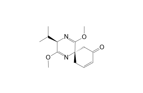(2R,5S)-2,5-Dihydro-2-isopropyl-3,6-dimethoxypyrazine-5-spiro(4'-cyclohexen-3'-one)