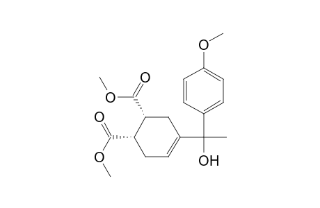 1-(4-Methoxyphenyl)-1-(4,5-cis-di(methoxycarbonyl)cyclohexenyl)ethanol