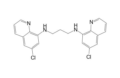 N,N'-Bis[8-(6-chloroquinolyl)]trimethylenediamine