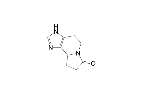 1,2,3,5,6,10a-Hexahydro-7H-3-oxoimidazo[4,5-c]pyrrolo[1,2-a]pyridine
