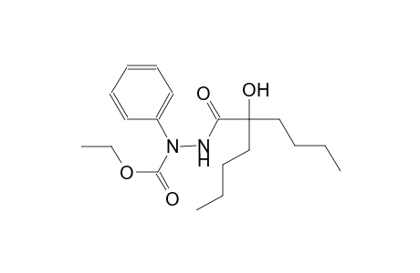 ethyl 2-(2-butyl-2-hydroxyhexanoyl)-1-phenylhydrazinecarboxylate