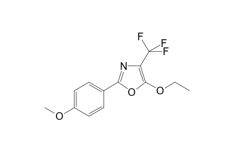 5-Ethoxy-2-(4-methoxyphenyl)-4-(trifluoromethyl)-1,3-oxazole