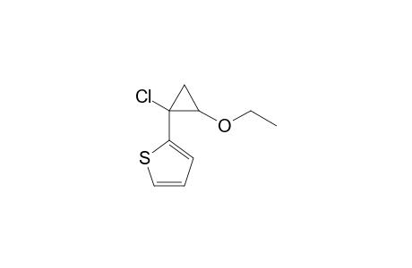 1-Ethoxy-2-chloro-2-2-(thienyl)cyclopropane