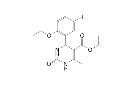 ethyl 4-(2-ethoxy-5-iodophenyl)-6-methyl-2-oxo-1,2,3,4-tetrahydro-5-pyrimidinecarboxylate