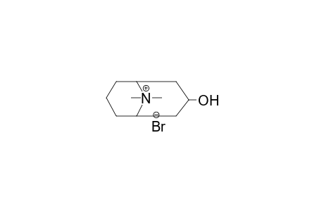 9-azoniabicyclo[3.3.1]nonane, 3-hydroxy-9,9-dimethyl-, bromide