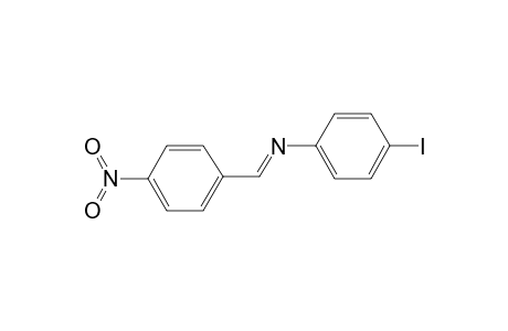4-Iodo-N-[(E)-(4-nitrophenyl)methylidene]aniline