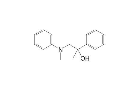 1-(N-Methylanilino)-2-phenyl-2-propanol