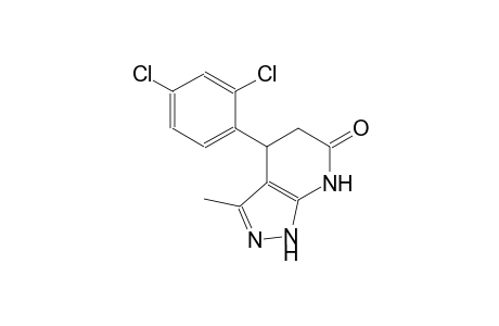 6H-pyrazolo[3,4-b]pyridin-6-one, 4-(2,4-dichlorophenyl)-1,4,5,7-tetrahydro-3-methyl-