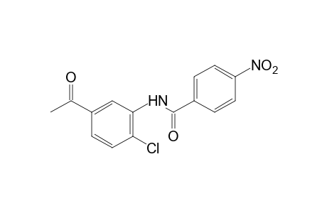 5'-acetyl-2'-chloro-4-nitrobenzanilide